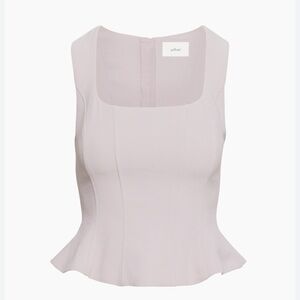 Aritzia Wilfred Peplum Top